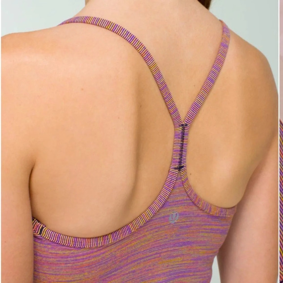 Lululemon Power Y Tank in Wee From Space Vintage Pink Luon - Picture 6 of 12